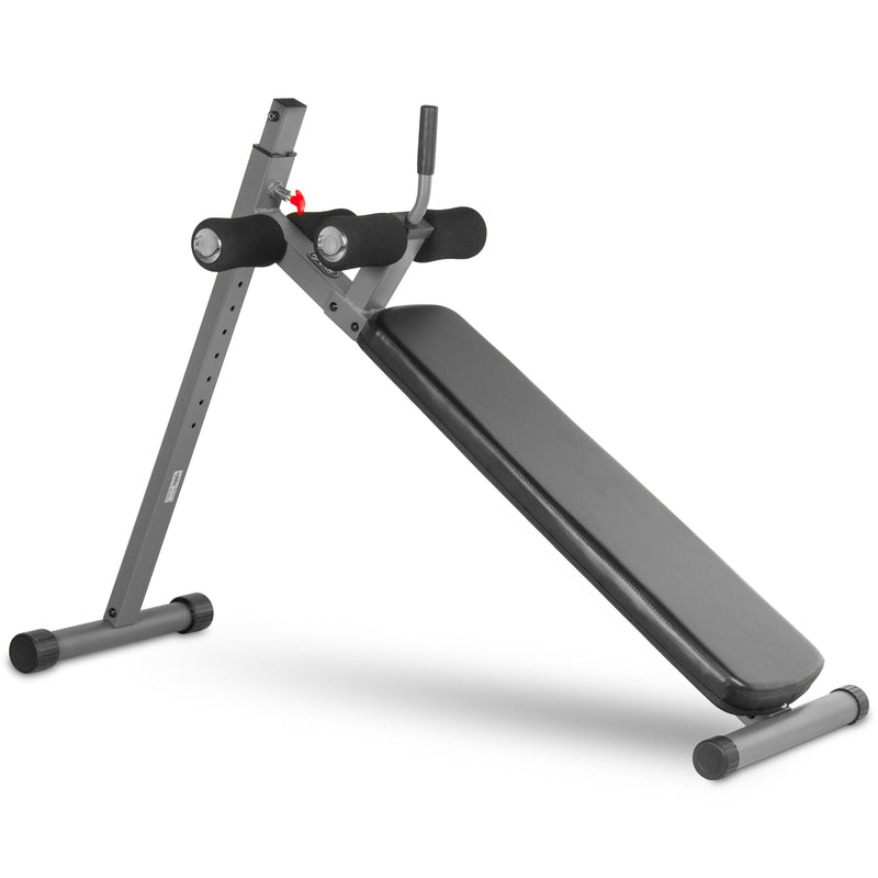 XMARK Adjustable Decline Abdominal Sit-Up Bench with 12 Levels