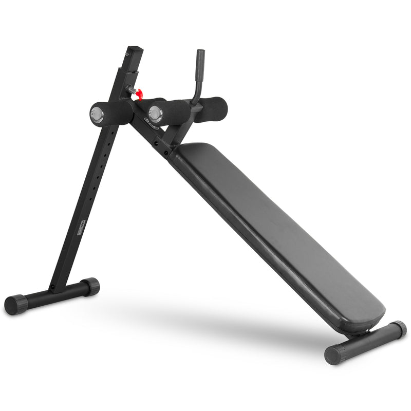XMARK Adjustable Decline Abdominal Sit-Up Bench with 12 Levels