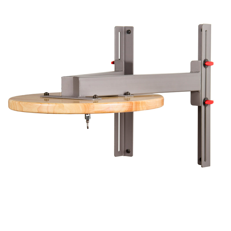 XMARK Wall-Mounted Speed Bag Platform with Shackle Swivel