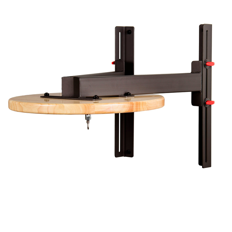 XMARK Wall-Mounted Speed Bag Platform with Shackle Swivel