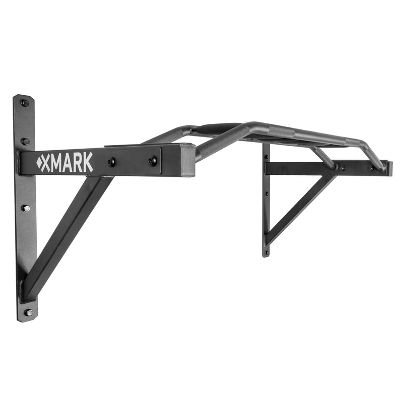 XMARK Commercial Wall-Mounted Multi-Grip Pull-Up Bar