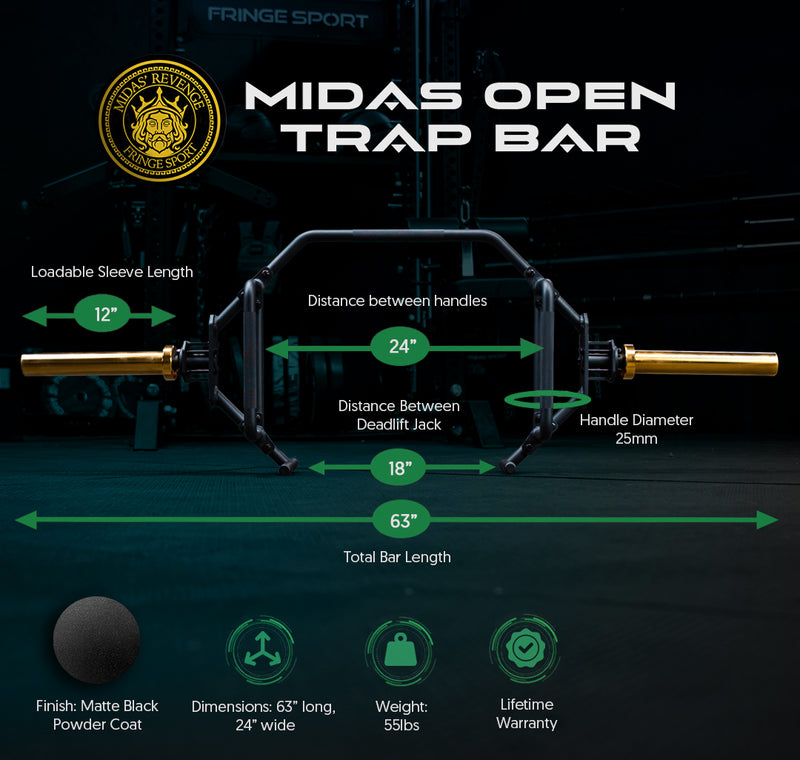 Fringe Sport Midas Open Trap Bar
