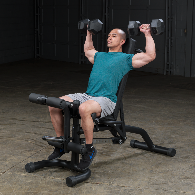 Body-Solid FID46 Adjustable FID Bench with Leg Developer