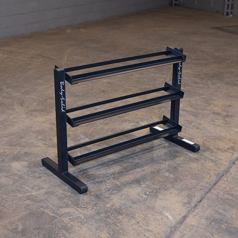 Body-Solid GDR363B 3-Tier Dumbbell Rack