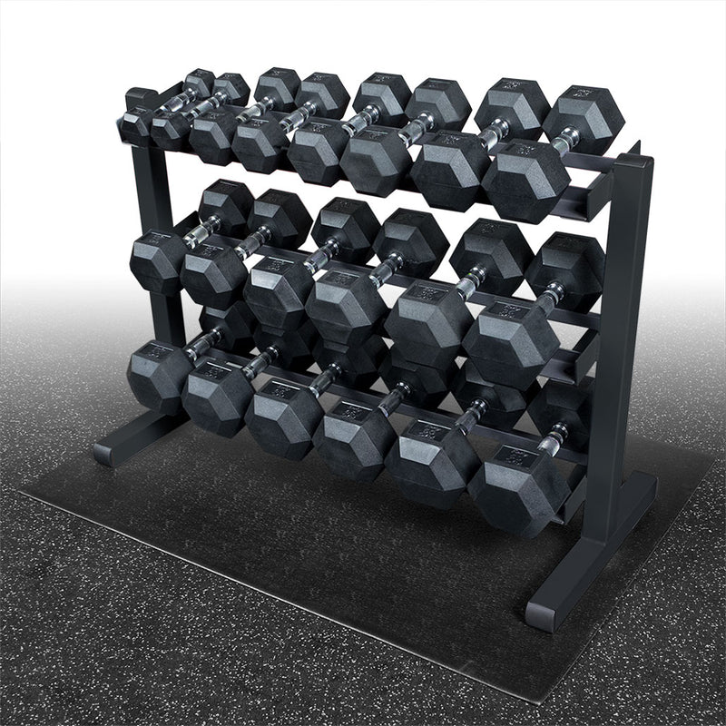 Body-Solid GDR363B 3-Tier Dumbbell Rack
