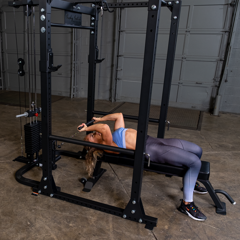 Body-Solid GLA400 Power Rack Lat Attachment