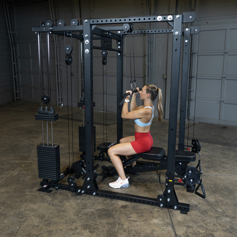 Body-Solid GPRFTS Functional Trainer Attachment with Weight Stacks