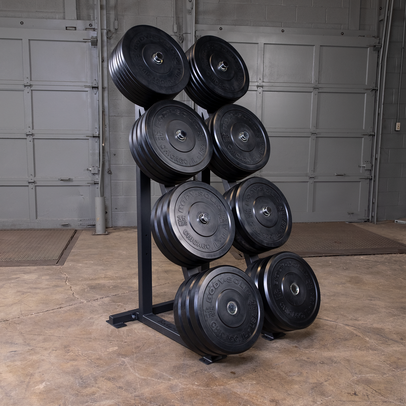 Body-Solid GWT76 High Capacity 2" Olympic Plate Rack