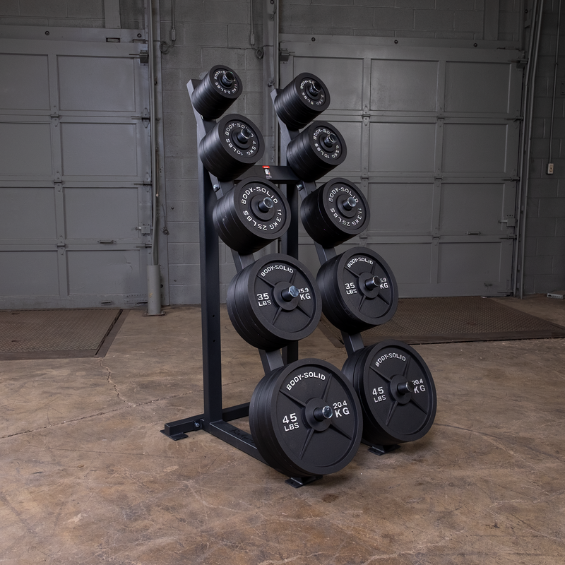 Body-Solid GWT76 High Capacity 2" Olympic Plate Rack