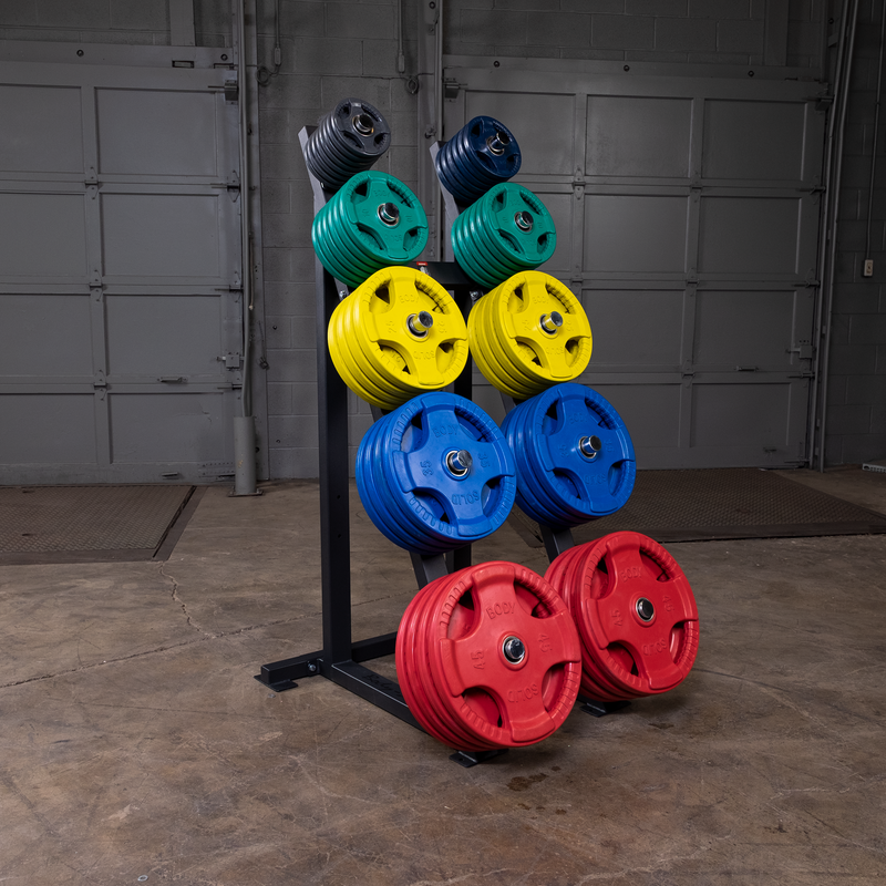 Body-Solid GWT76 High Capacity 2" Olympic Plate Rack