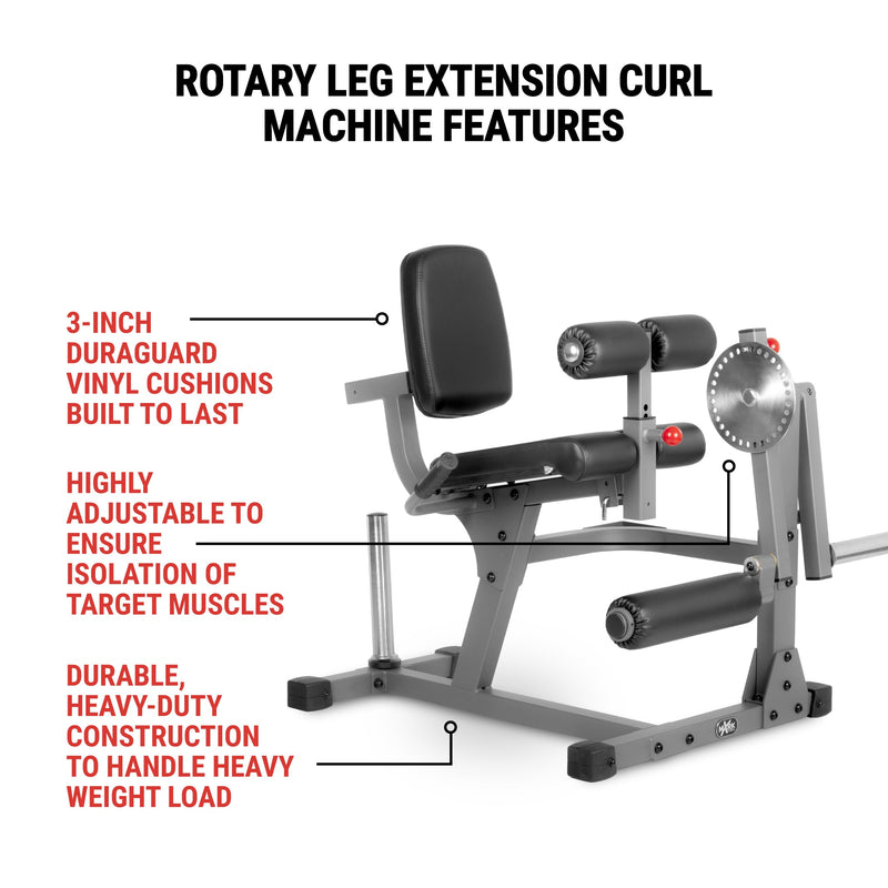 XMARK Rotary Leg Extension / Curl Machine