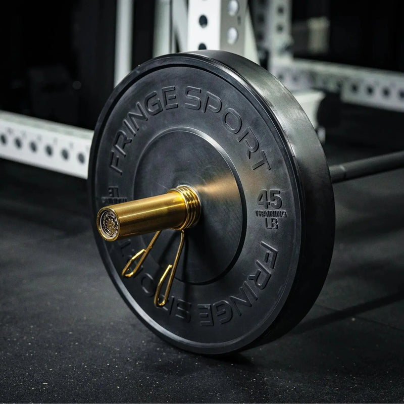 Fringe Sport Black Bumper Plates (Pairs)