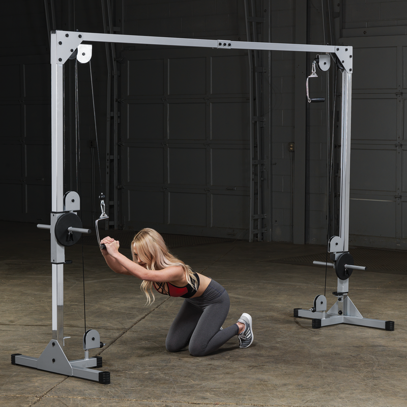 Powerline by Body-Solid PCCO90X Plate-Loaded Cable Crossover