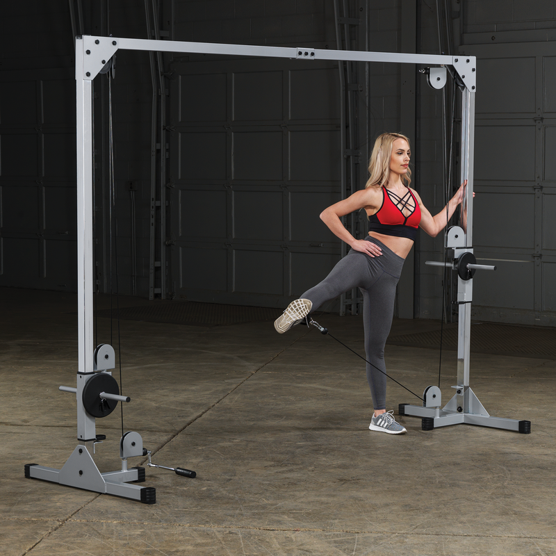 Powerline by Body-Solid PCCO90X Plate-Loaded Cable Crossover