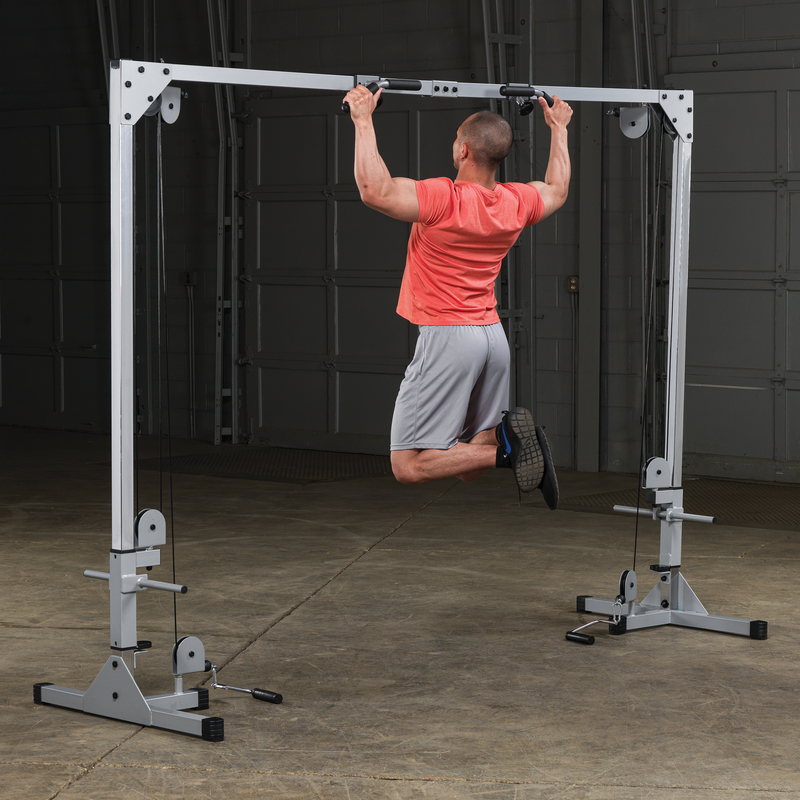 Powerline by Body-Solid PCCO90X Plate-Loaded Cable Crossover