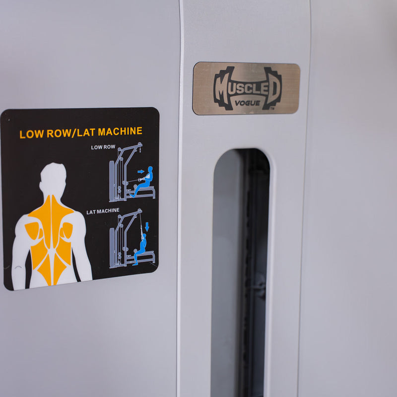 Muscle D Fitness Vogue Lat Pulldown / Low Row Combo