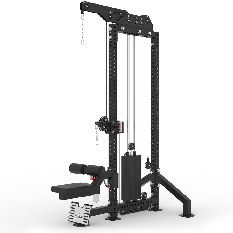XMARK Commercial Lat Pulldown and Low Row Machine