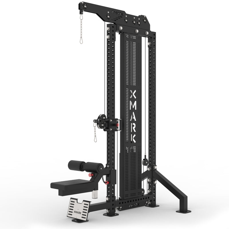 XMARK Commercial Lat Pulldown and Low Row Machine