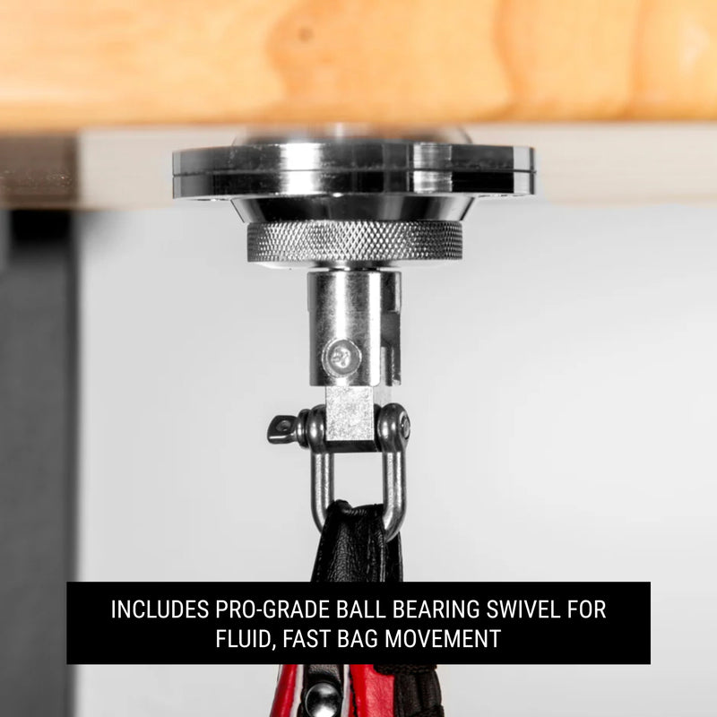 XMARK Wall-Mounted Speed Bag Platform with Shackle Swivel