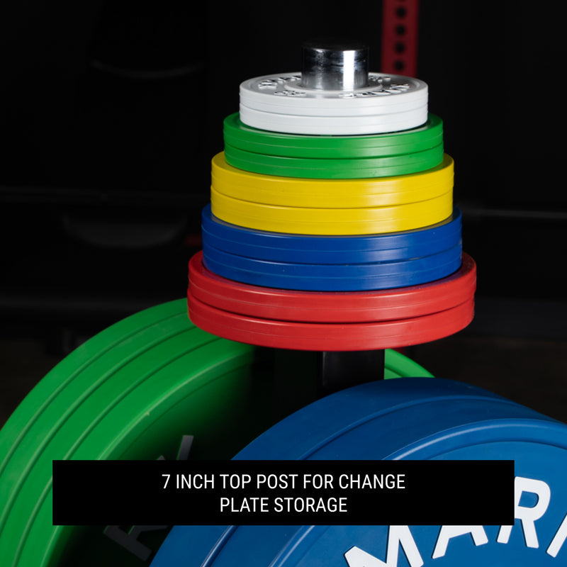 XMARK Commercial Bumper Plate Tree with Dual Bar Holders